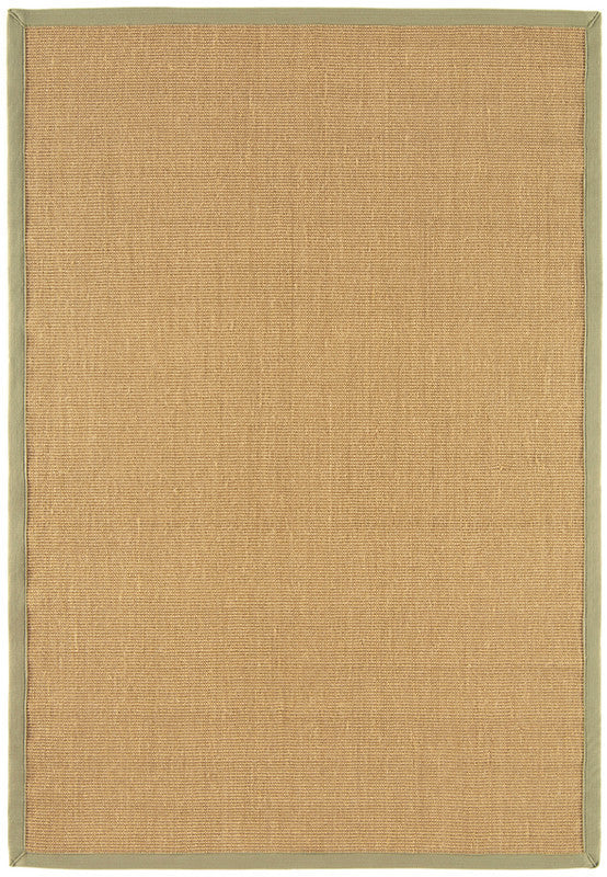 A sage flatweave rug showing the flat, reversible weave structure