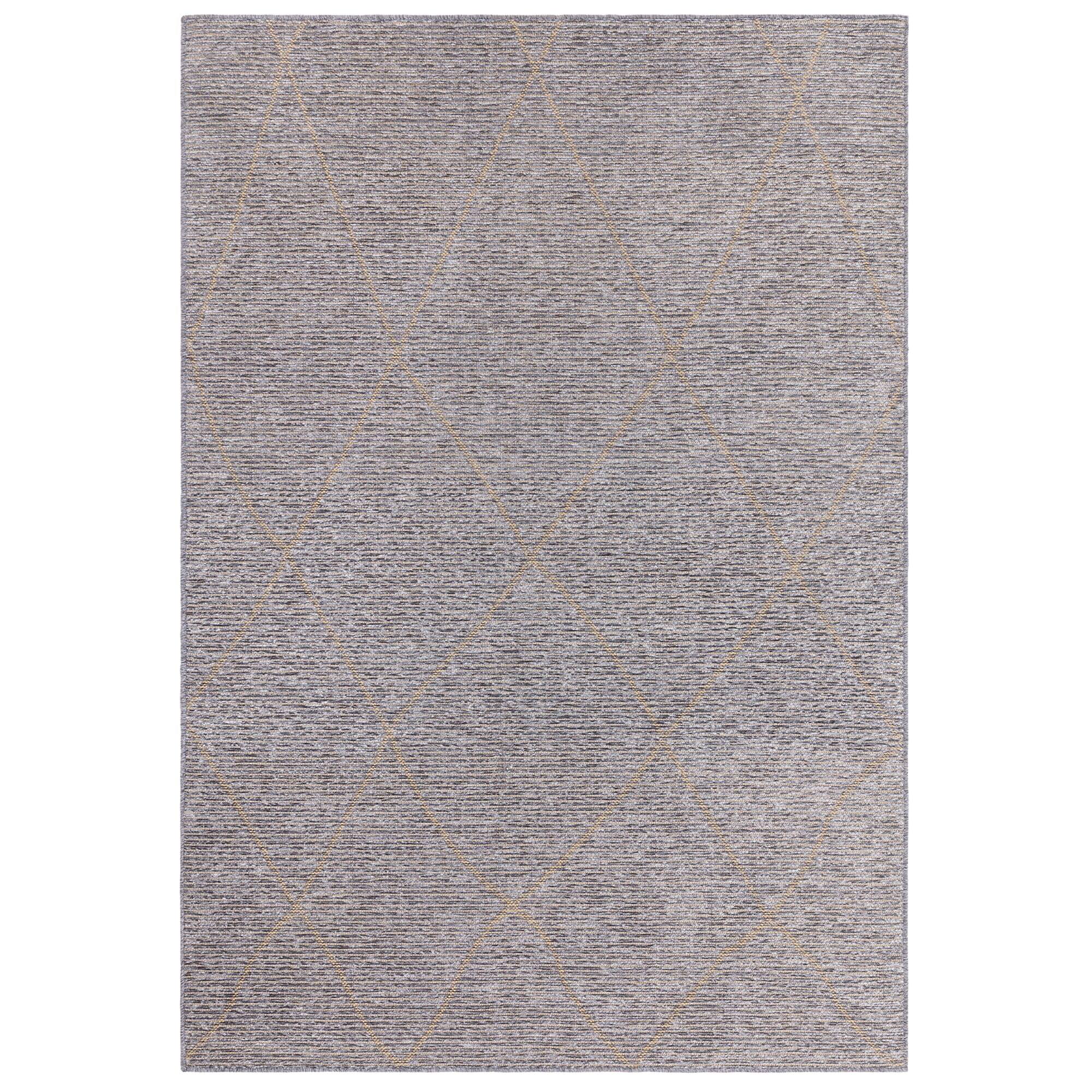 A pale ice blue rug with a soft plain pile
