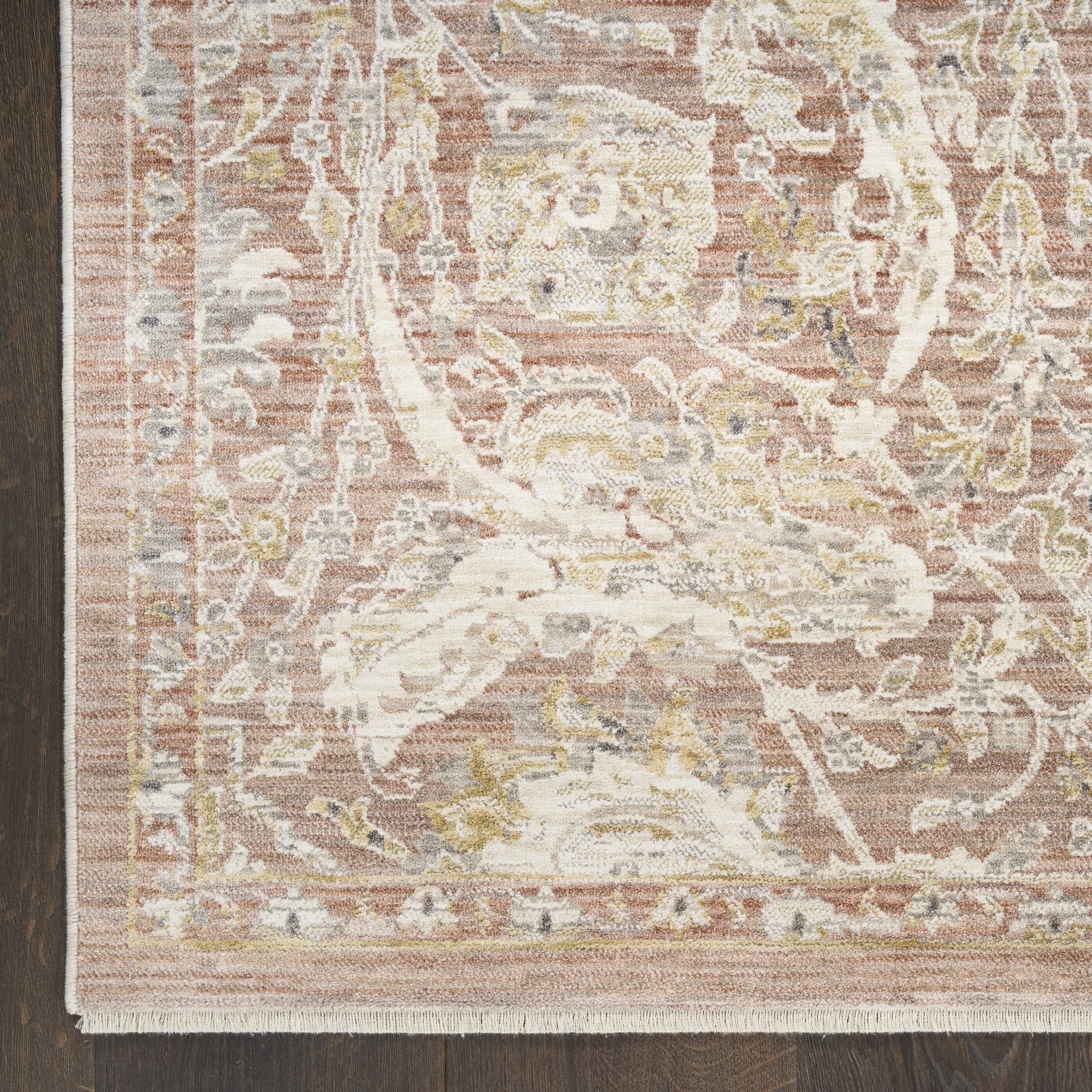 Antique Fusion Anf03 Brick rug
