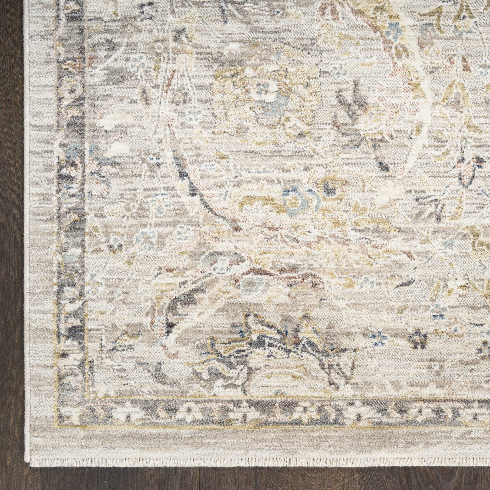 Antique Fusion Anf03 Light Grey rug