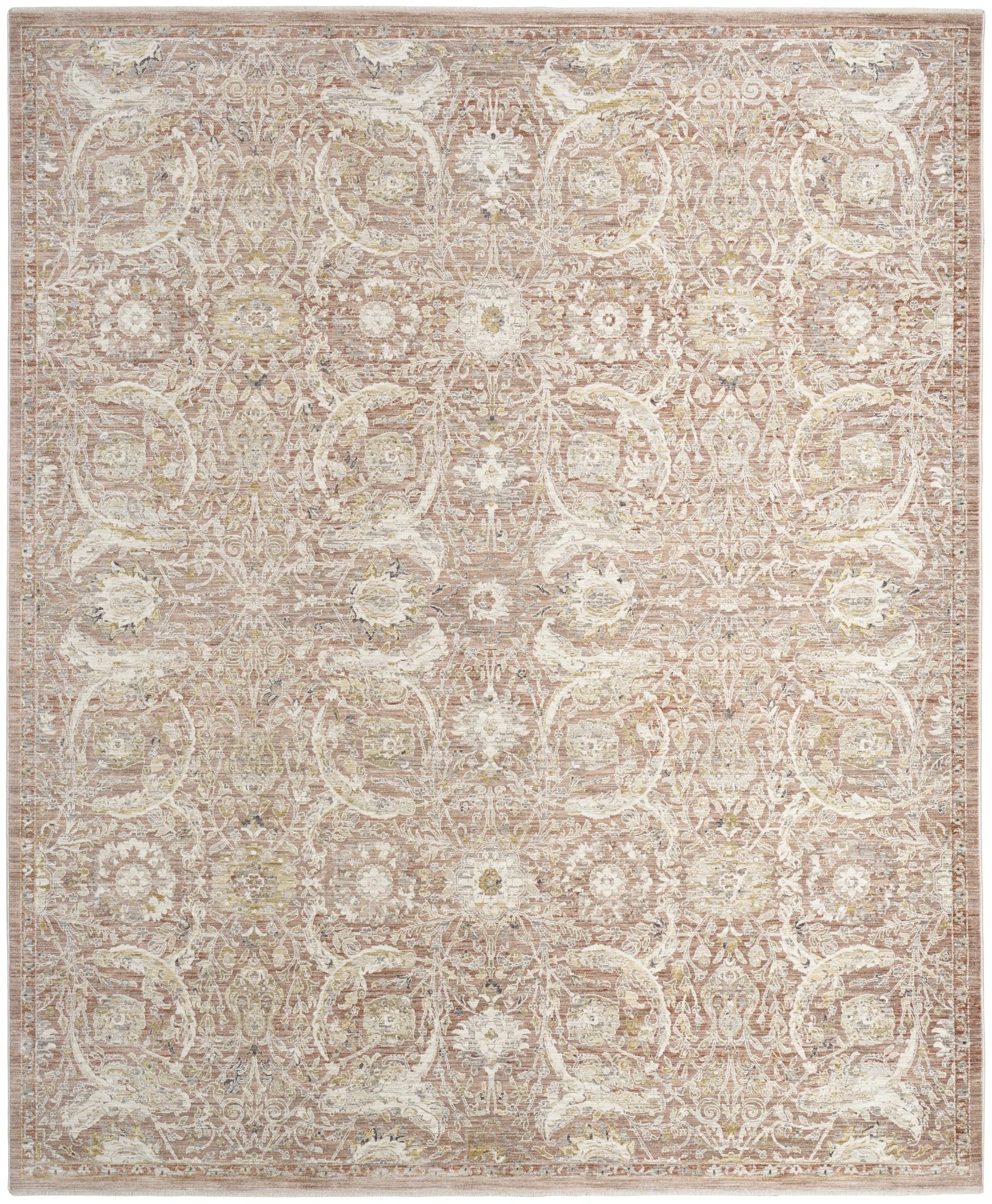 Antique Fusion Anf03 Brick rug