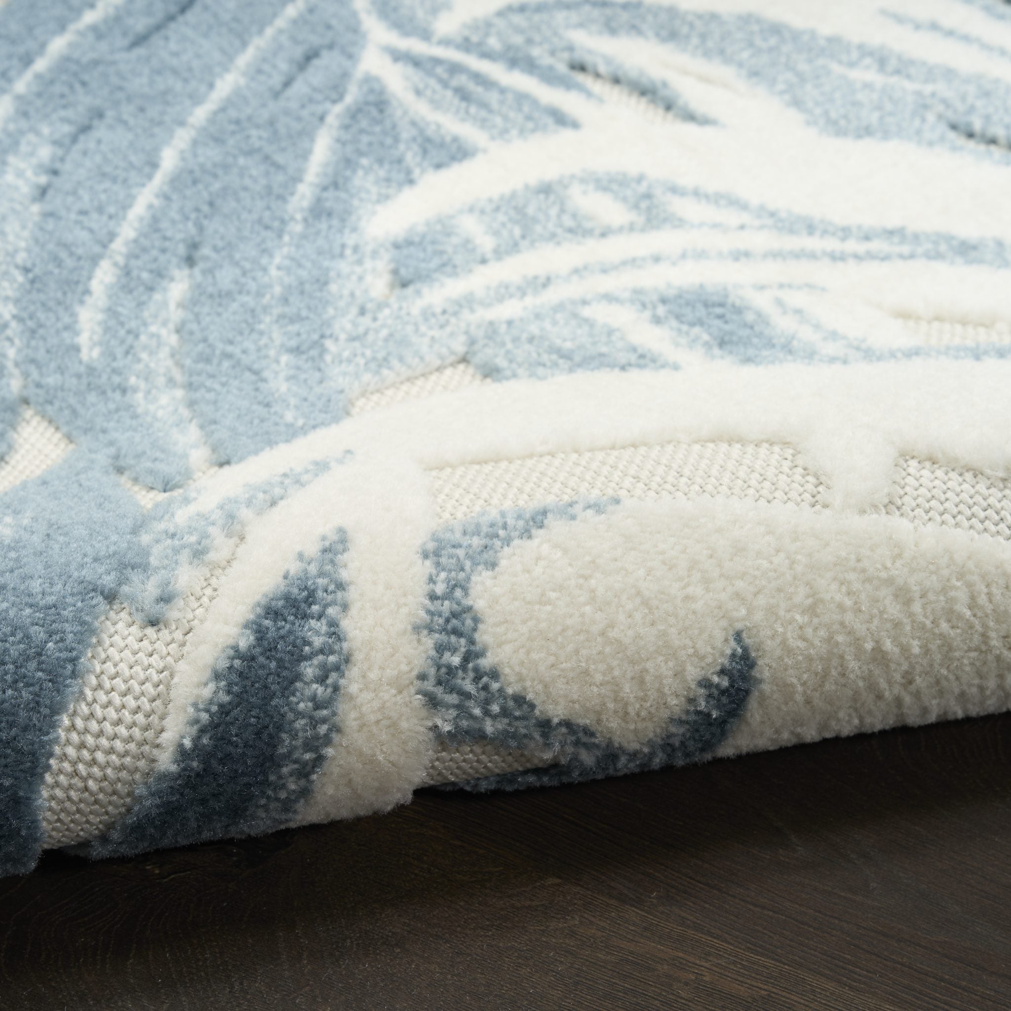 Aloha Alh43 Ivory Blue outdoor rug