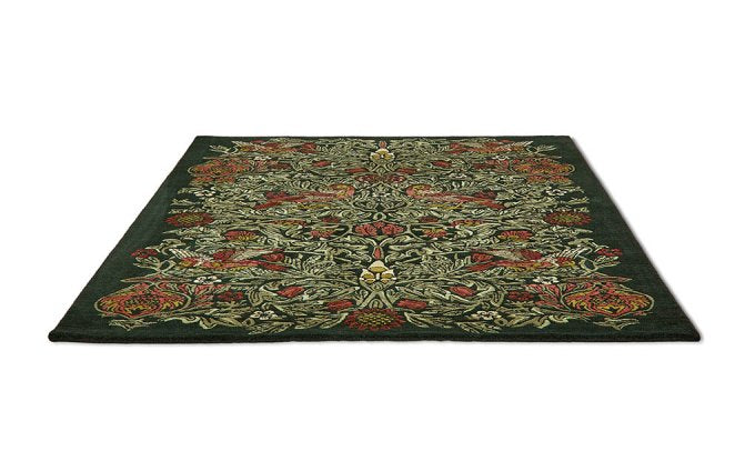 Morris & Co Bird Thump Green 128307