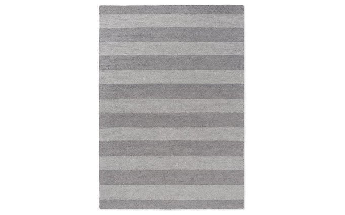 Laura Ashley Lille Dove Grey outdoor rug full flat view