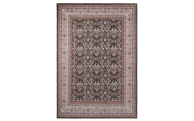 Morris & Co Borage Grey rug full flat view