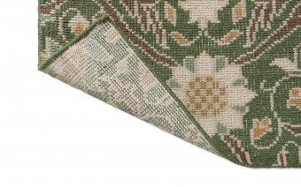 Morris & Co Montreal Forest rug texture close-up