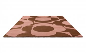 Orla Kiely Prism Flower Pink/Terracotta