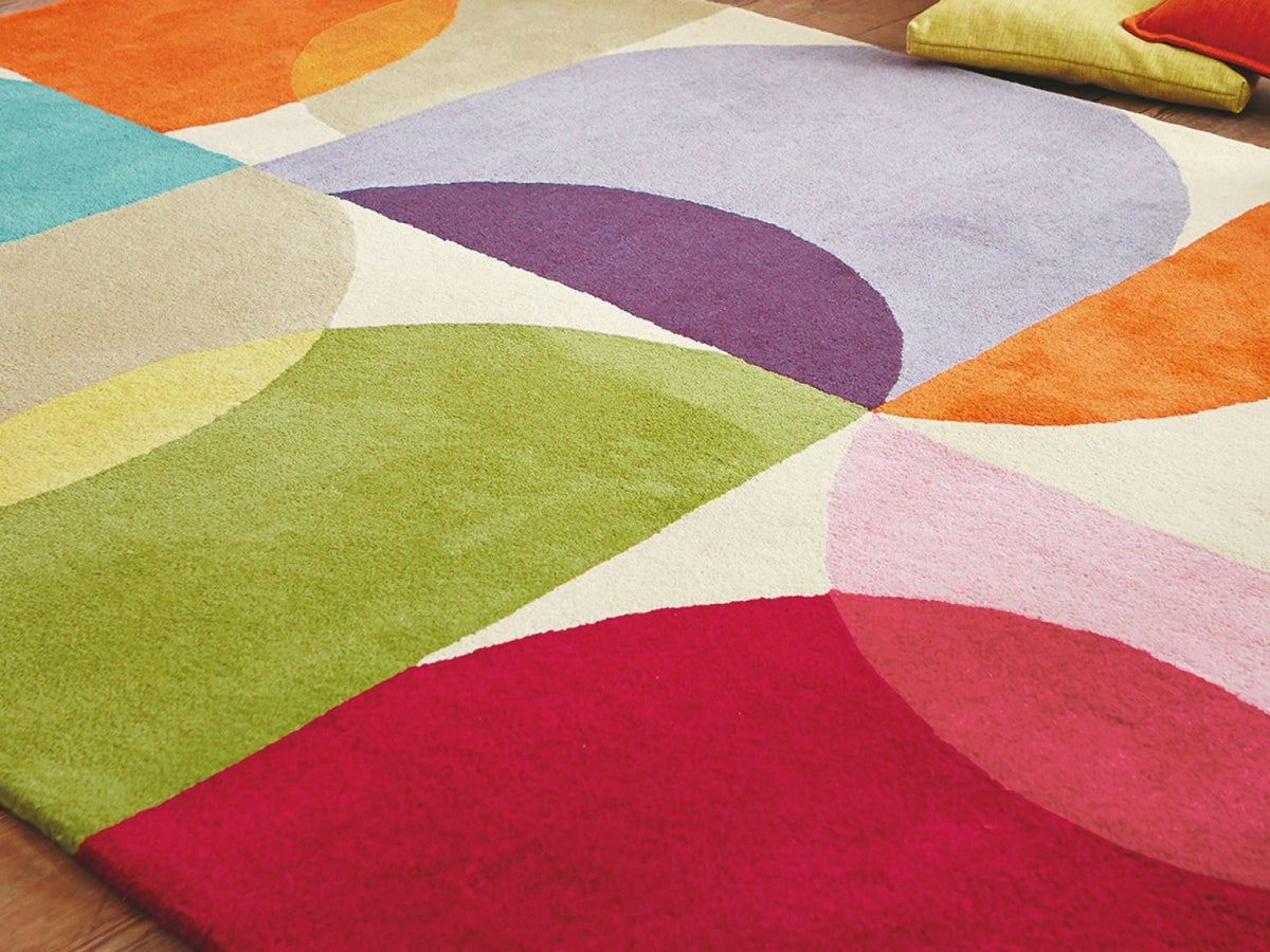 Scion Kaleido Multicolour 26000 rug detail