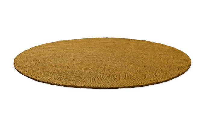 Decor Echo Ochre Round rug detail