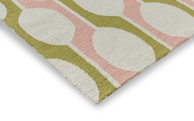 Scion Billow Lichen rug corner detail