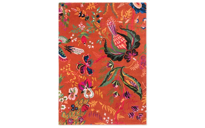 Harlequin Wonderland Floral Amber/Lapis rug