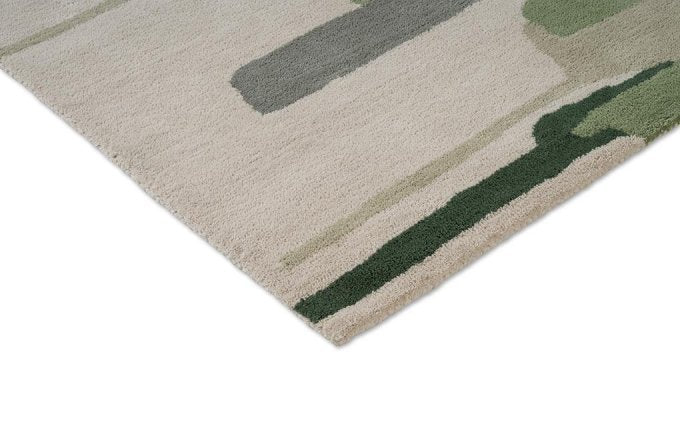 Harlequin Zeal Forest 43007 rug corner detail