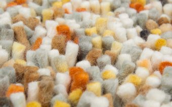 Dots Calendula rug