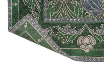 Morris & Co Helena Mineral rug texture close-up