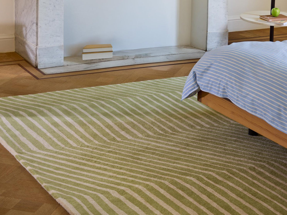 Marimekko Kalasaaski Light Green rug | Kelaty