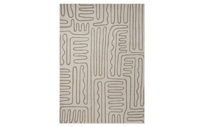 Harlequin Hollow Pebble 141101 rug full flat view