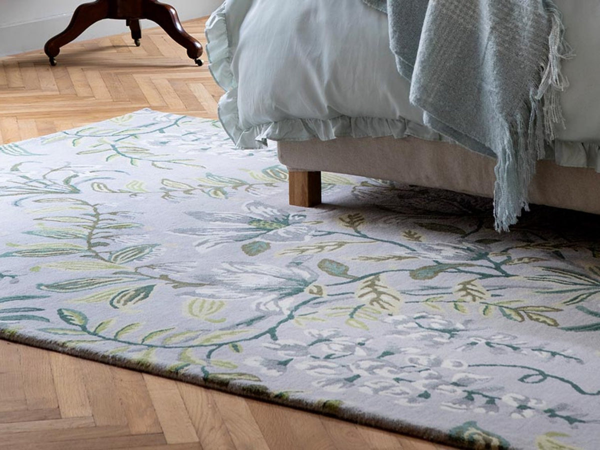 Laura Ashley Parterre Sage rug | Kelaty