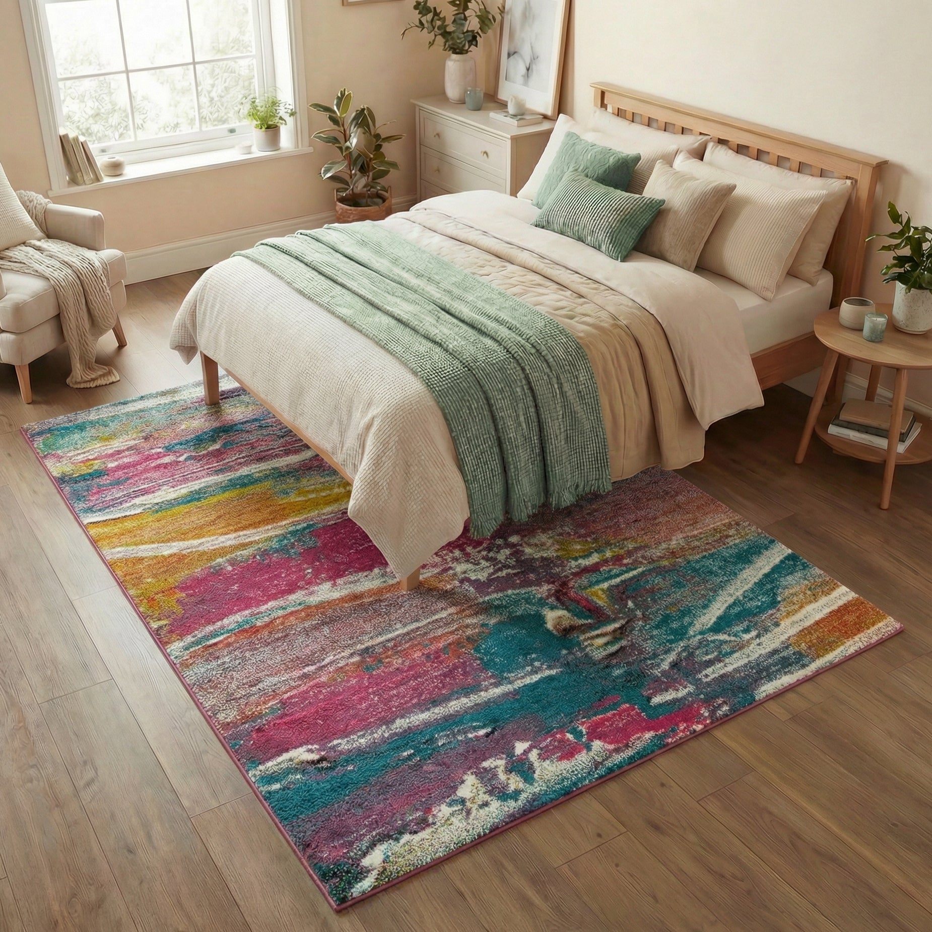 Art 107 Light Multicolour rug