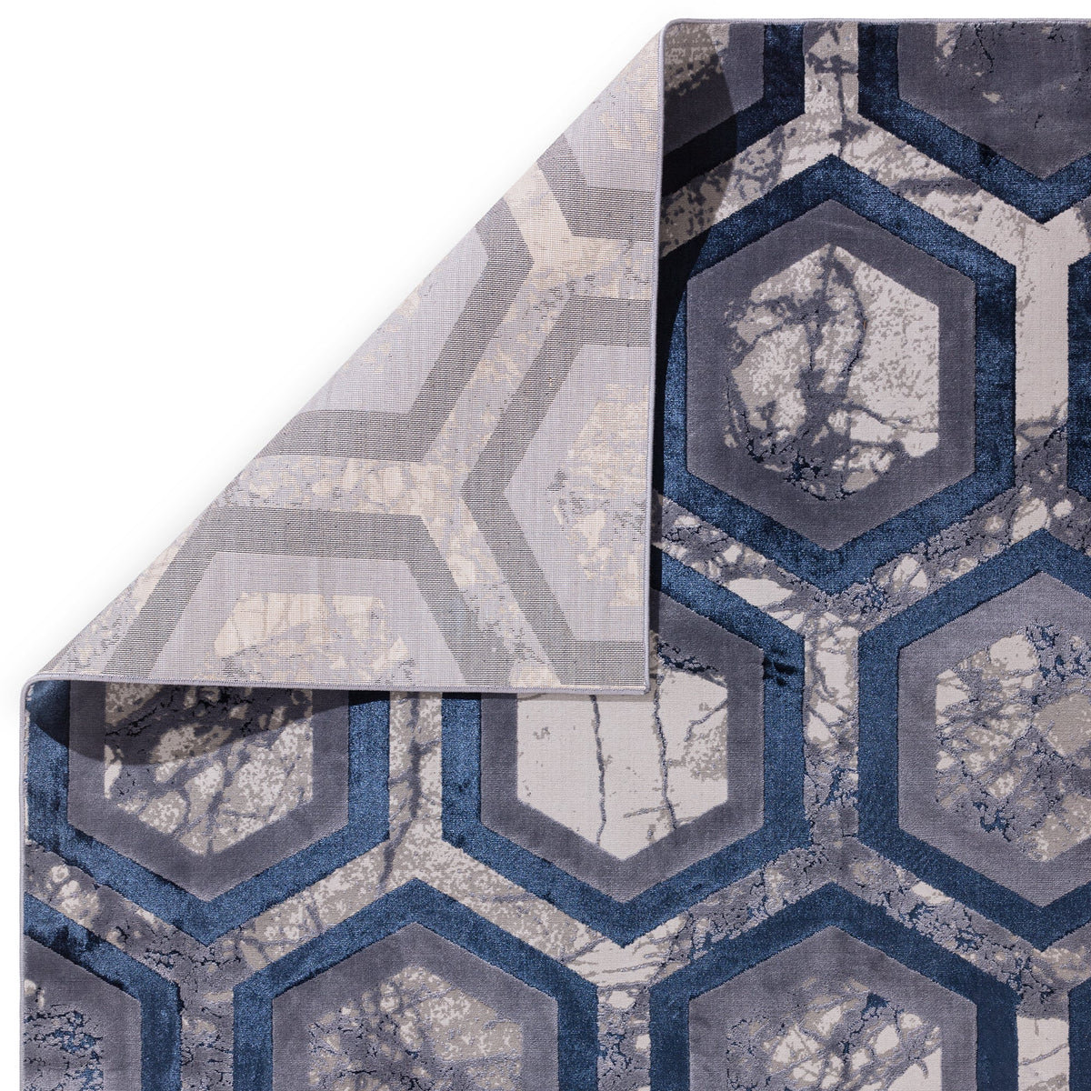 Aurora AU19 Hexagon rug