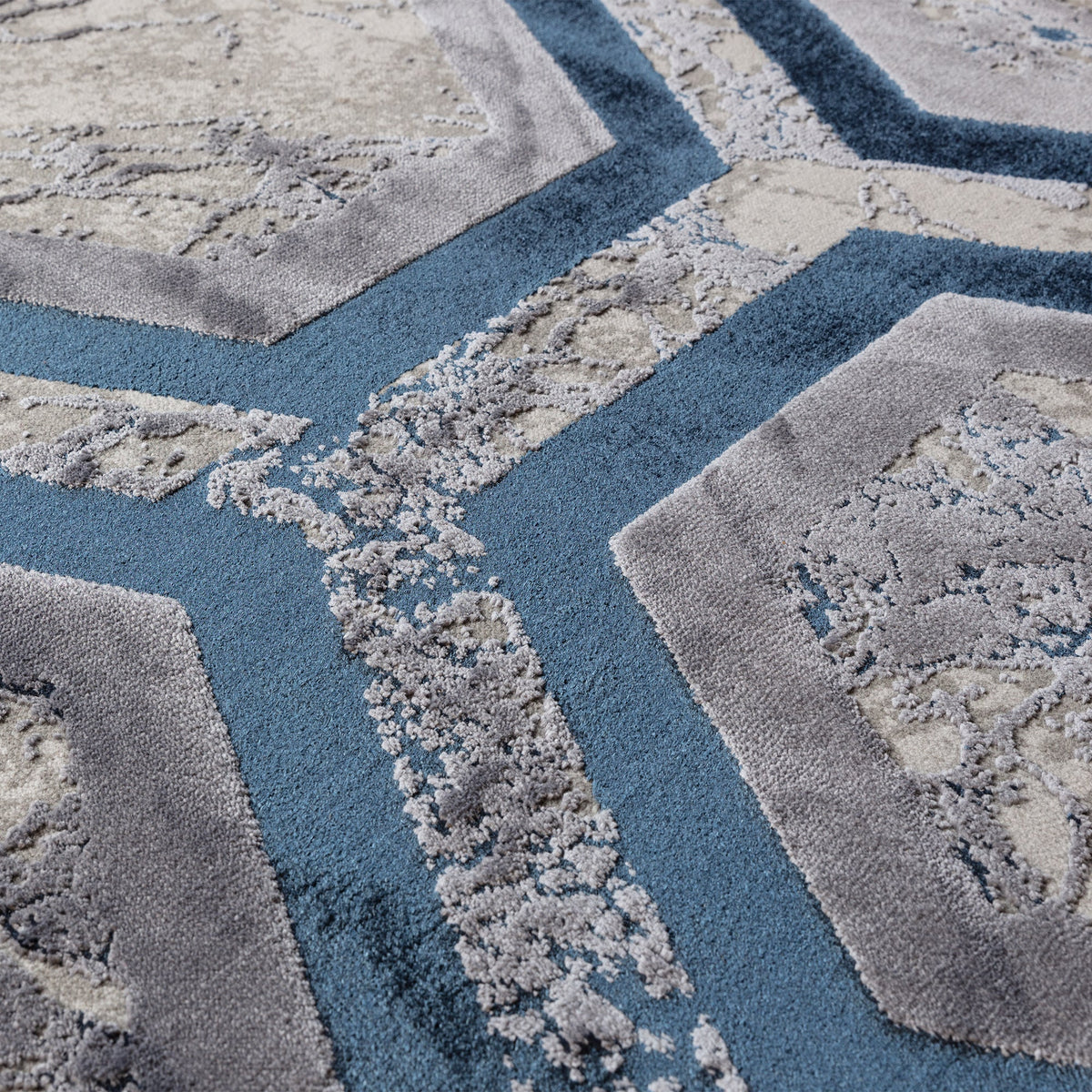 Aurora AU19 Hexagon rug