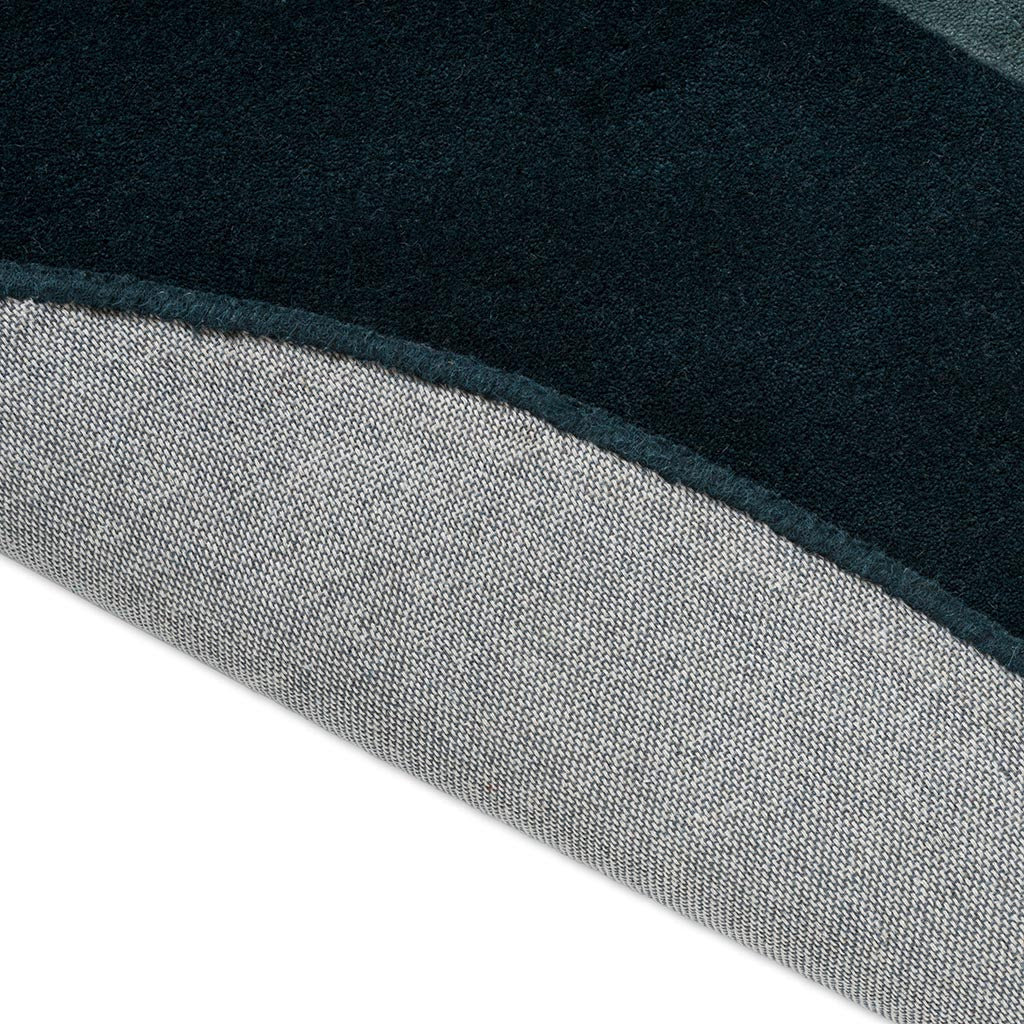 Element Lane Blue rug corner detail