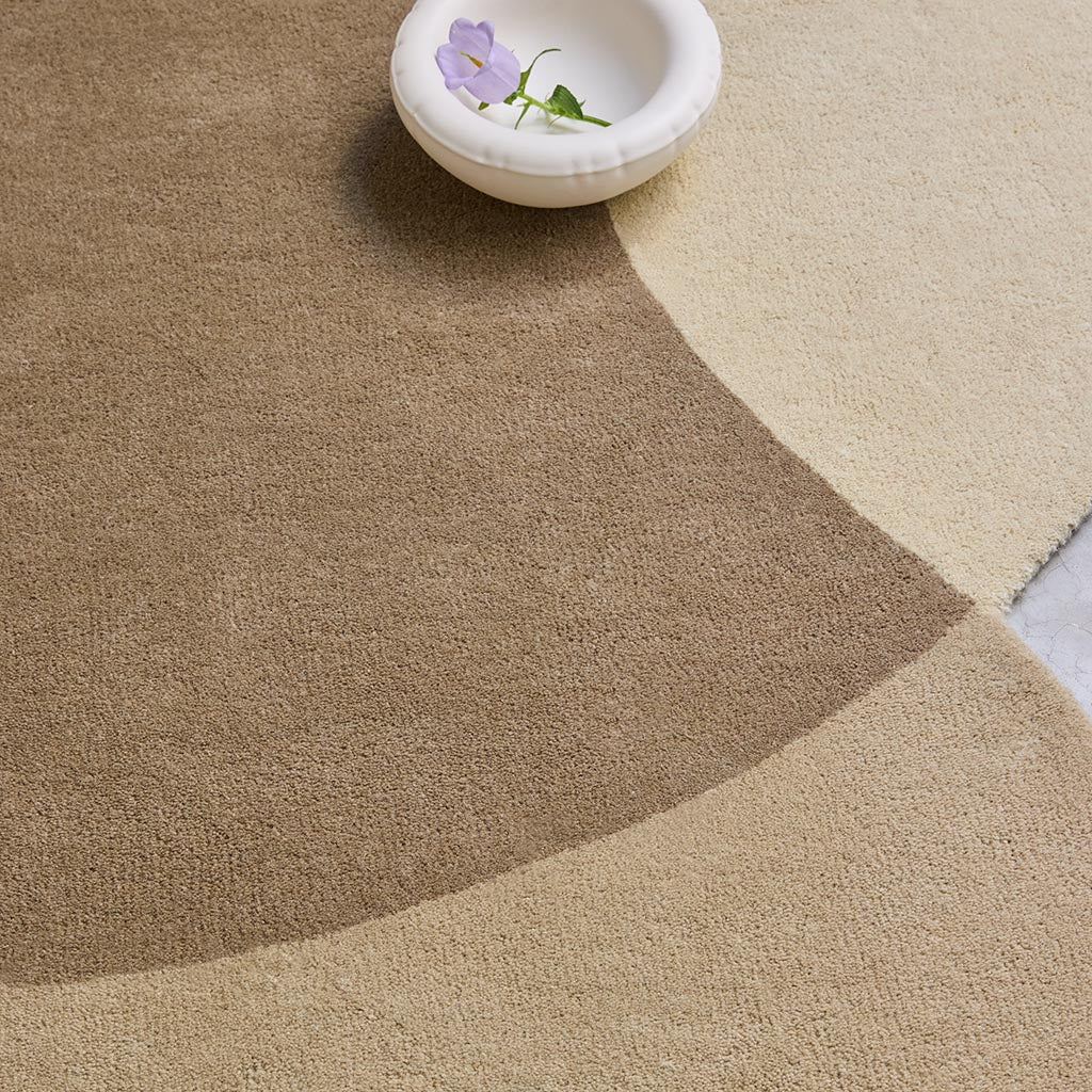 Element Lane Neutral rug in situ