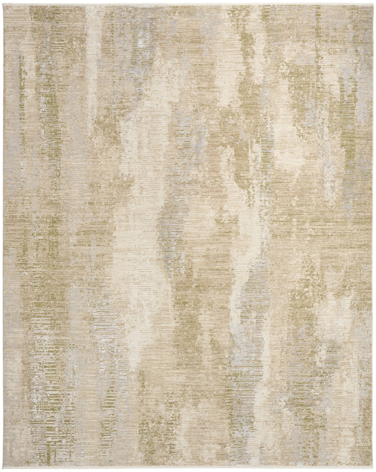 Calvin Klein Drift DRF01 Beige Sage rug full flat view