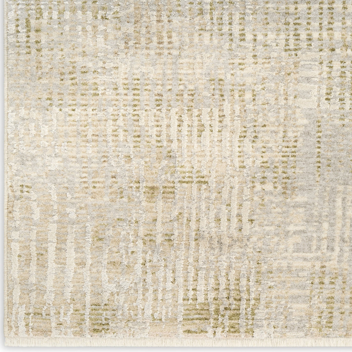 Calvin Klein Drift DRF02 Grey rug corner and pile detail