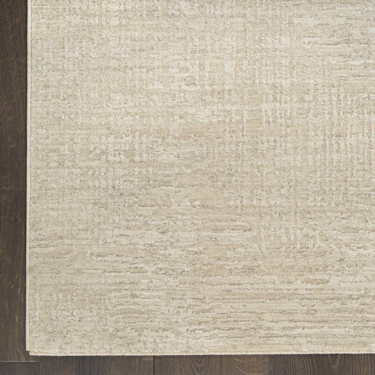 DKNY Madison Square MSQ01 Ivory Beige rug corner view