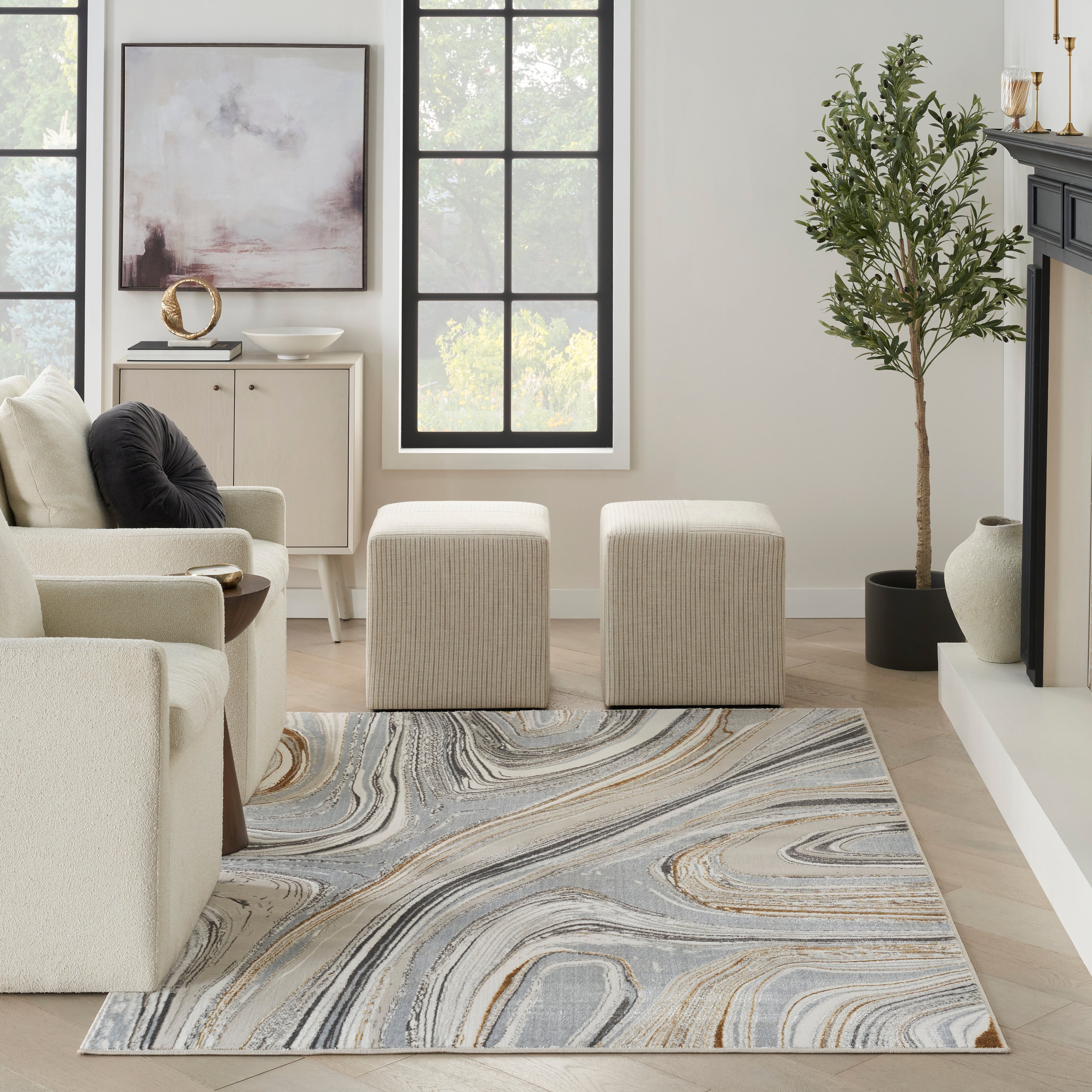 Glitz GLZ21 Grey Gold