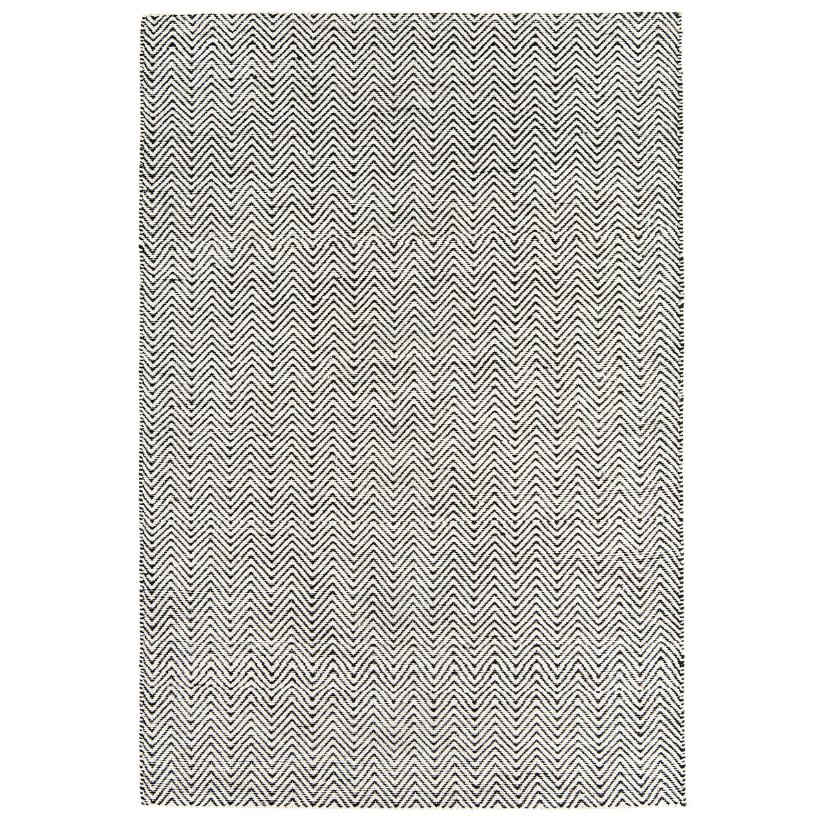 Ives Black and White rug
