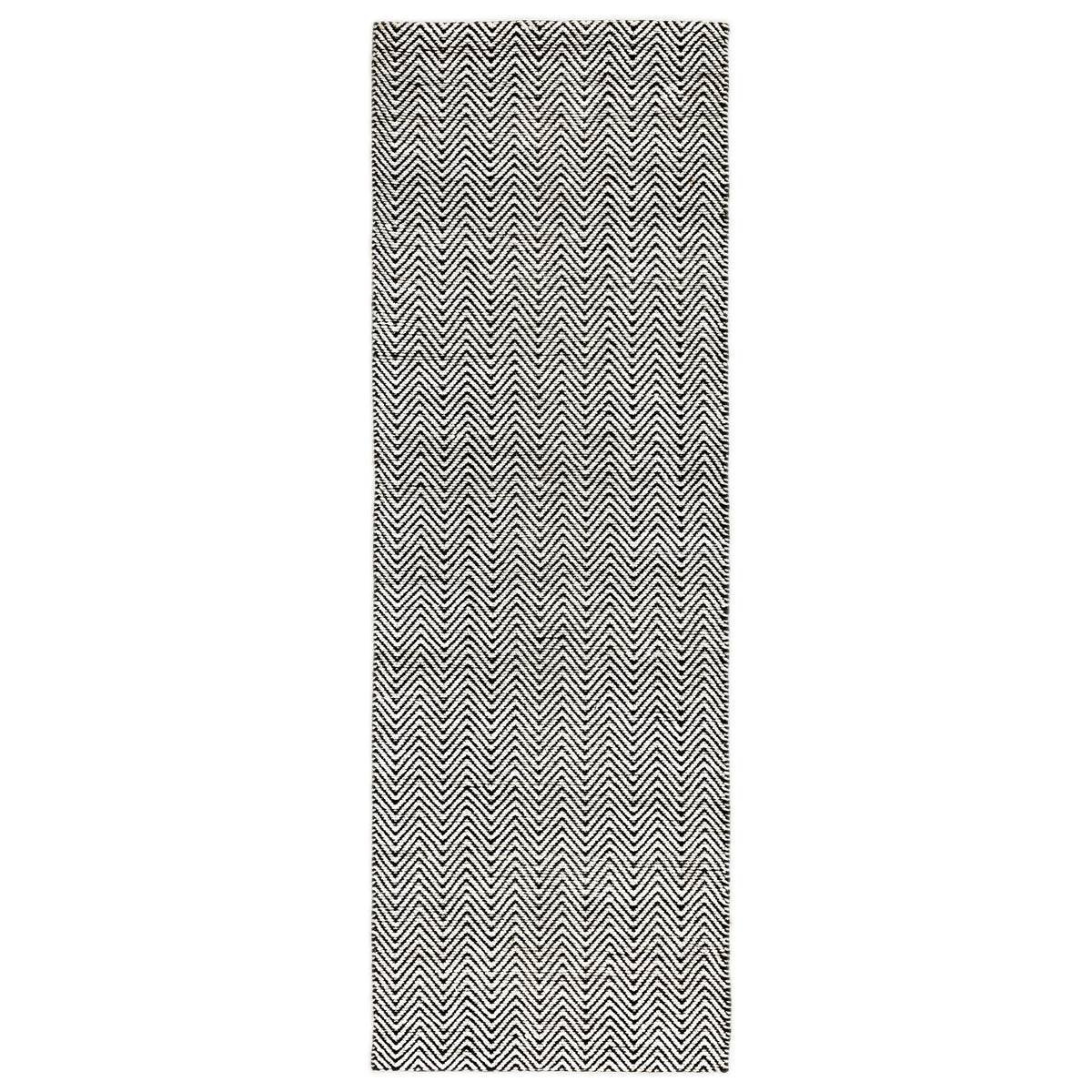 Ives Black and White rug