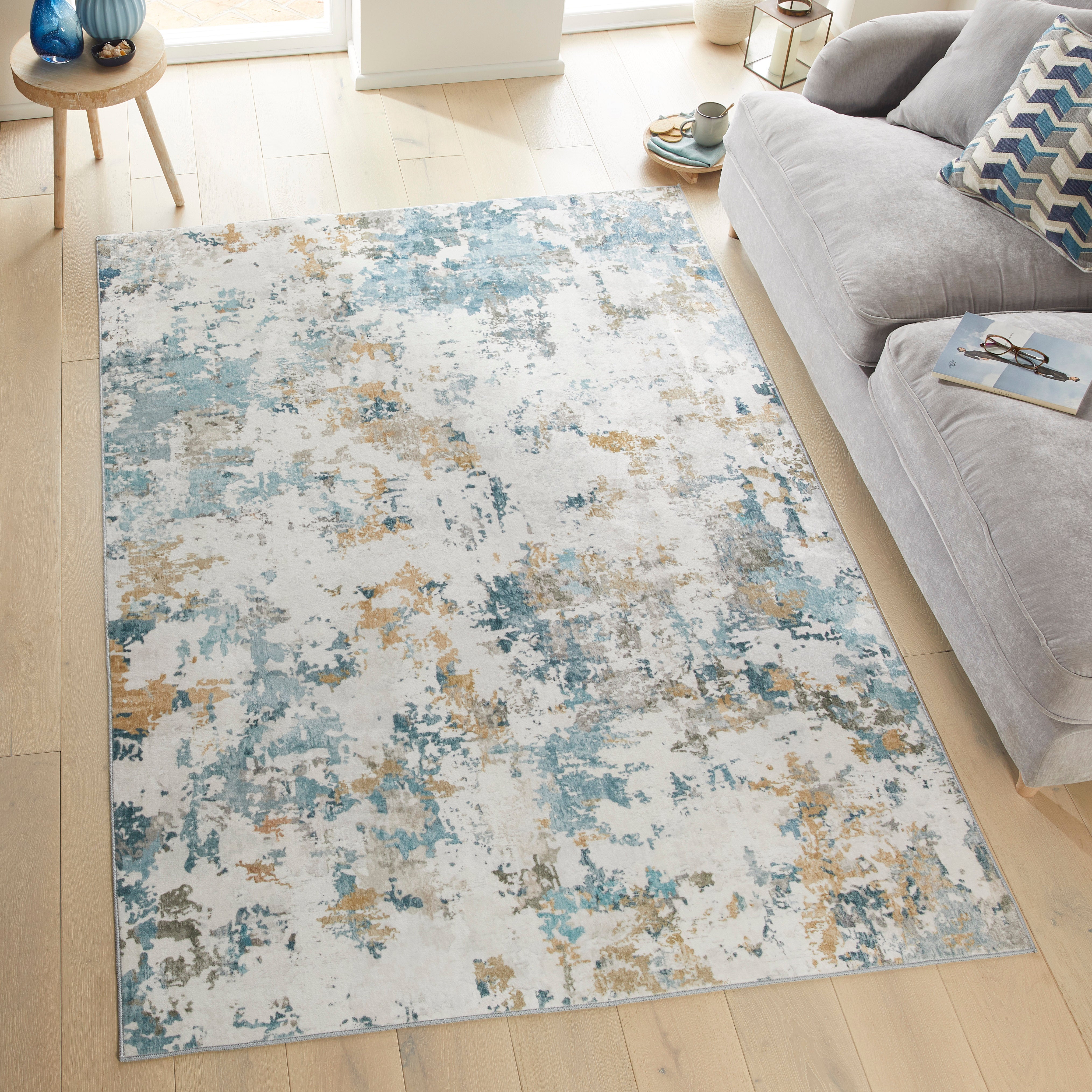 Liberty (Machine washable ) Lib 104 aqua