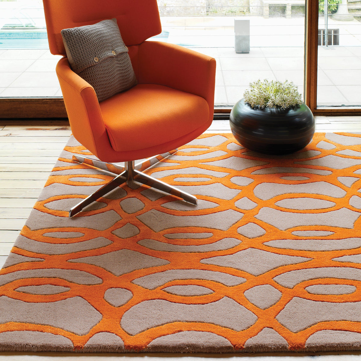 Matrix Wire Orange MAX37 rug