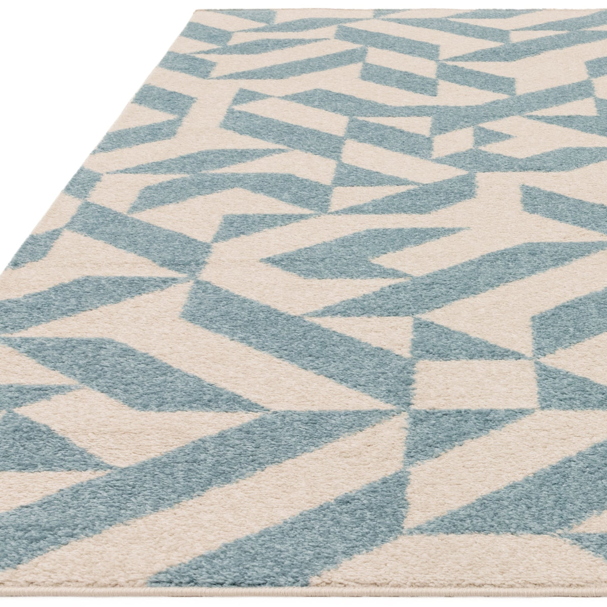 Muse MU03 Blue Shapes rug