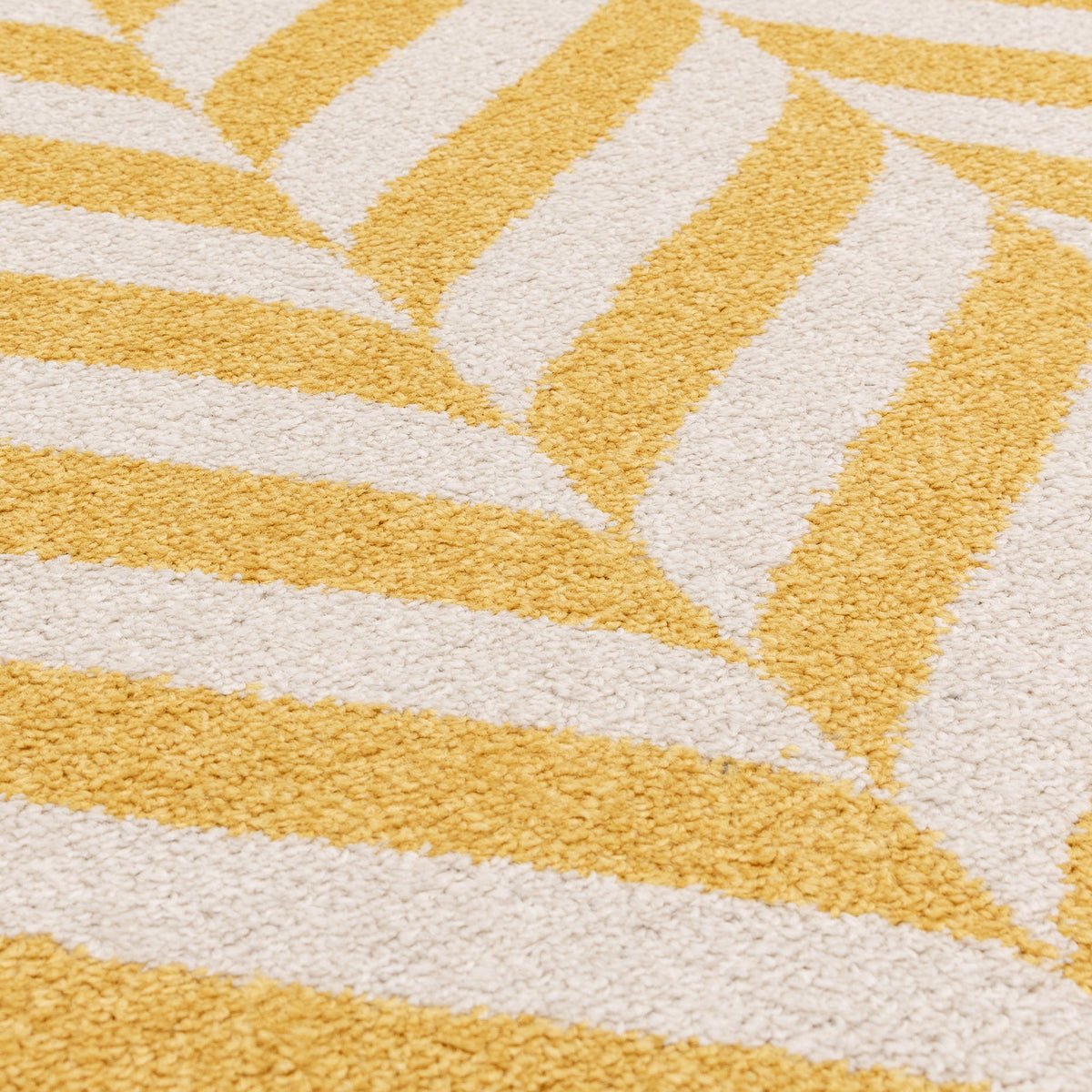 Muse MU08 Yellow Chevron rug
