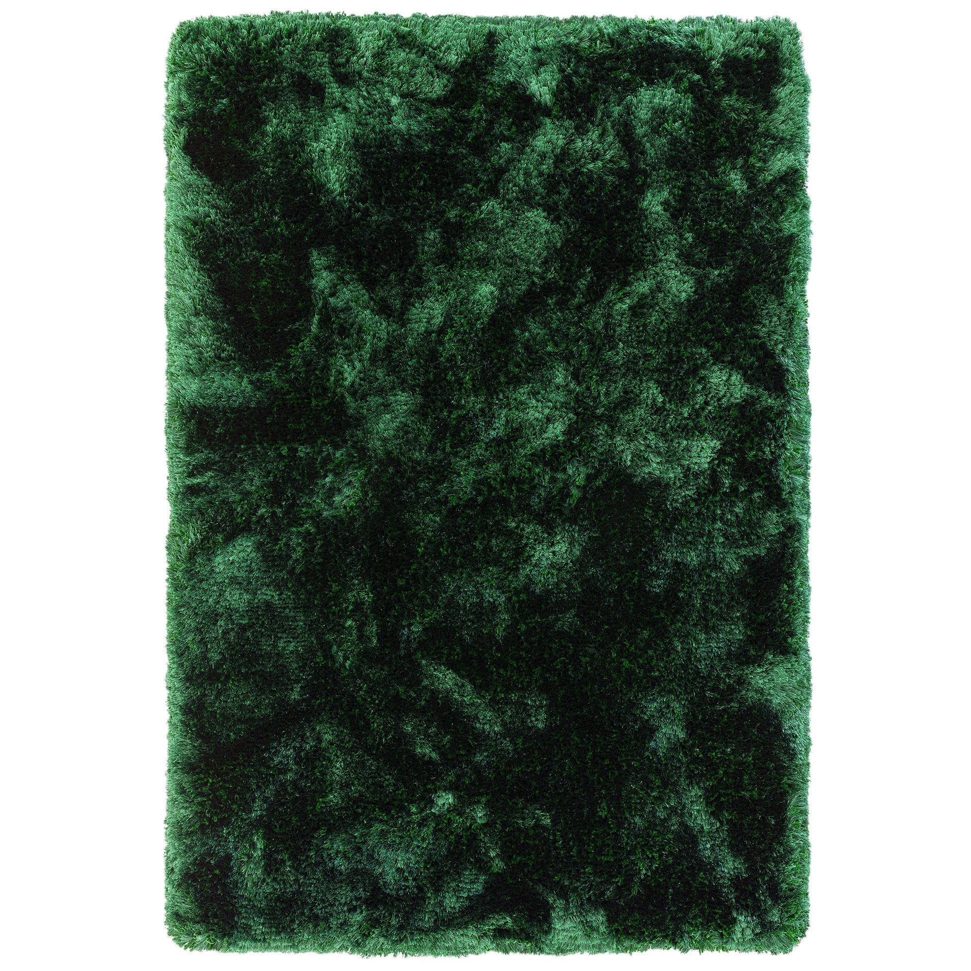Plush Emerald shaggy rug