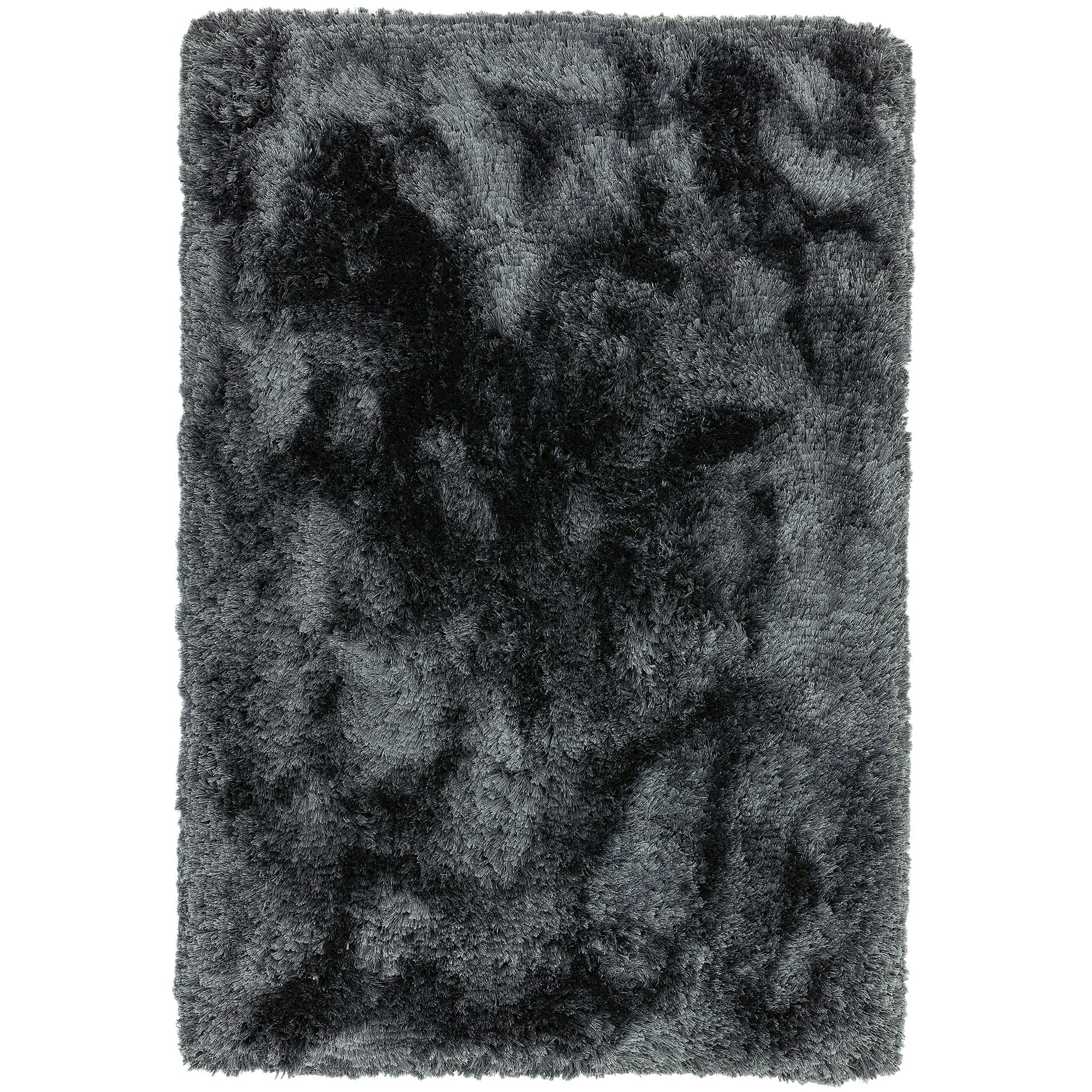 Plush Slate shaggy rug