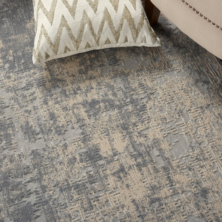 Rustic Textures RUS1 Ivory Silver