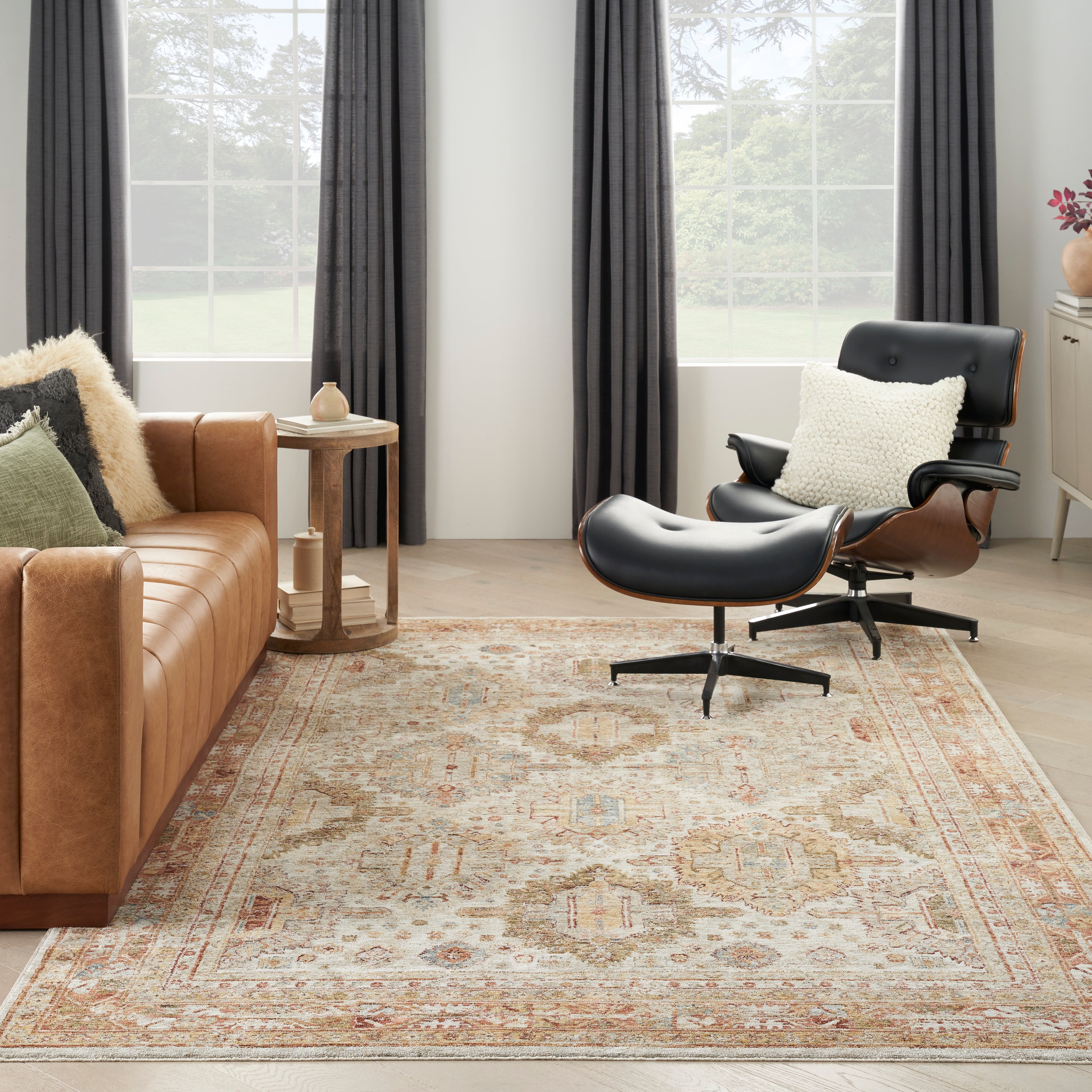 Sahar Shr01 Ivory/Multi