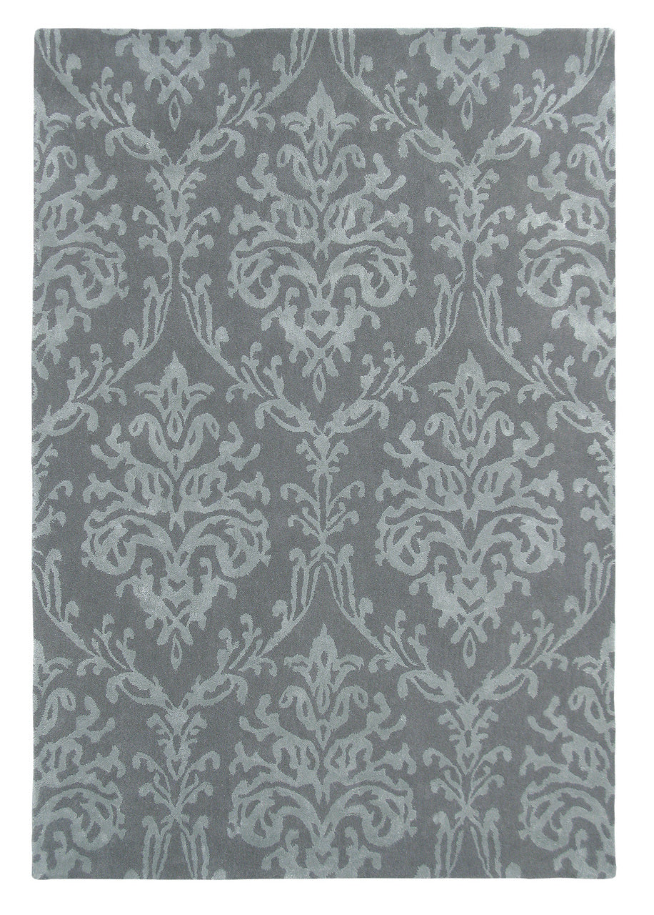 Sanderson Riverside Damask Pewter 46705