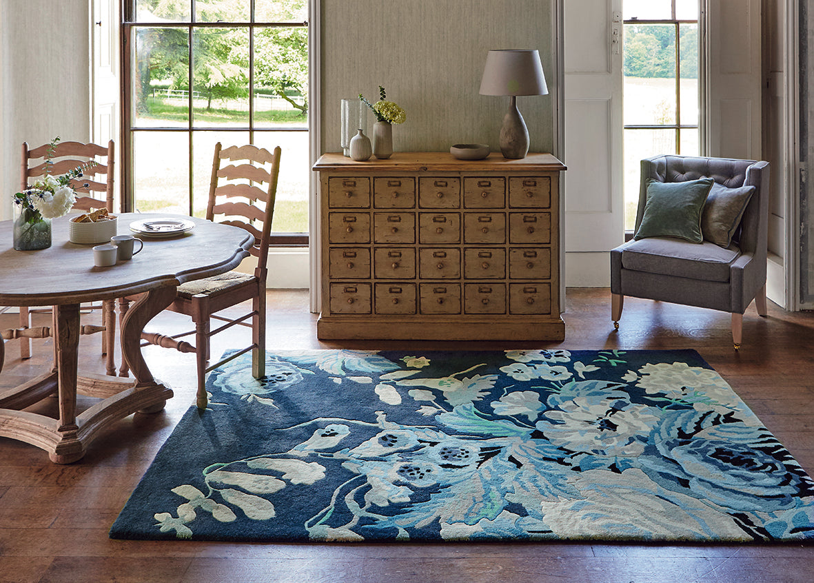 Sanderson Stapleton Park Admiral Blue 45308
