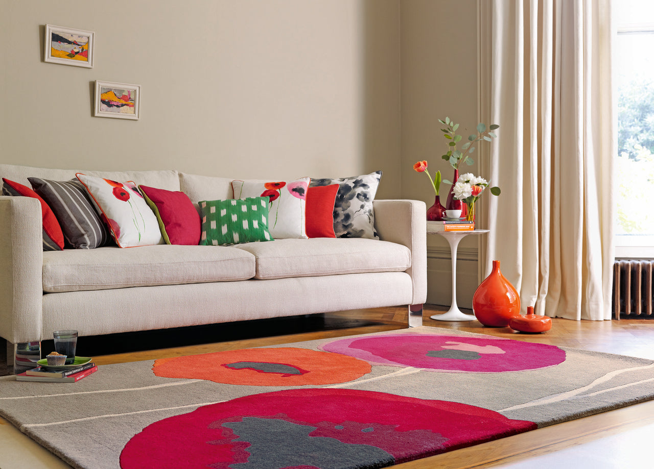 Sanderson Poppies 45700