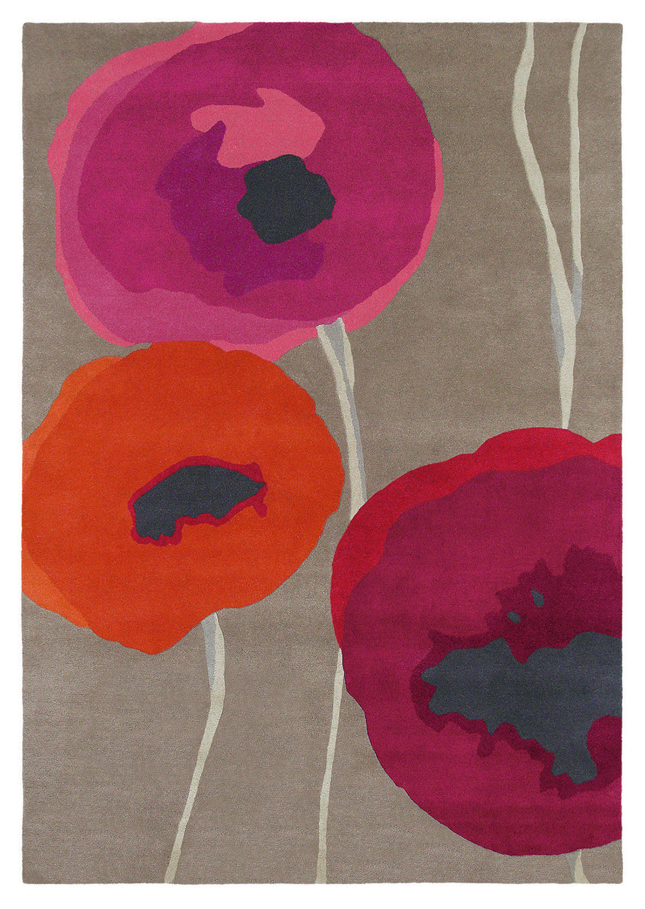 Sanderson Poppies 45700