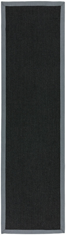 Sisal Black grey Runner