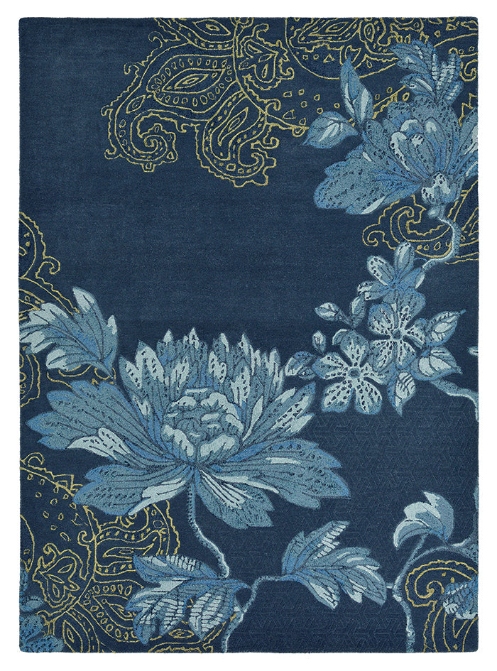 Wedgwood Fabled Floral Navy 37508