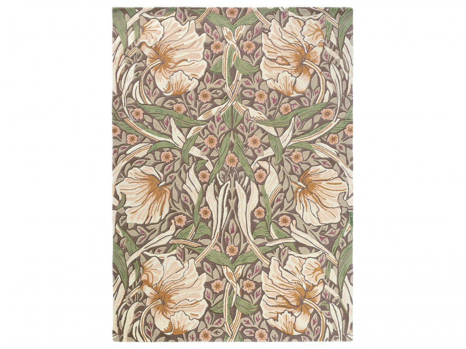 Morris & Co Pimpernel Aubergine 028805