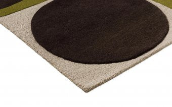 Orla Kiely Spot Square Walnut/Lichen