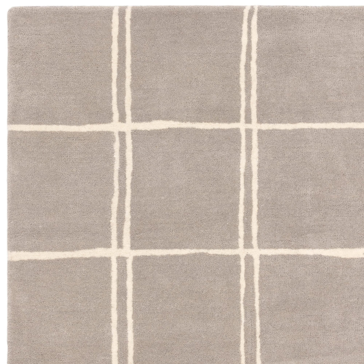 Albany Grid Grey rug