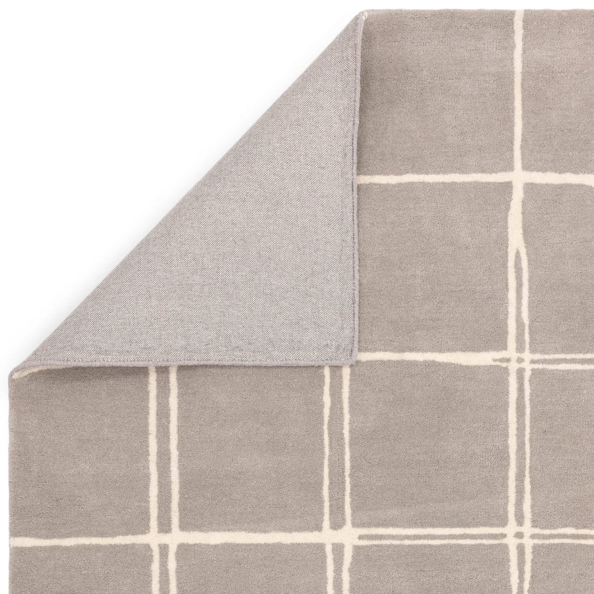 Albany Grid Grey rug